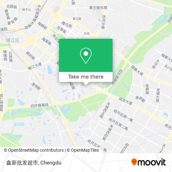 鑫新批发超市 map