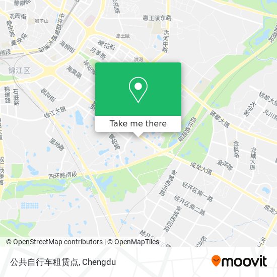 公共自行车租赁点 map
