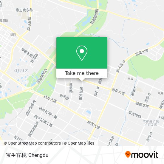 宝生客栈 map