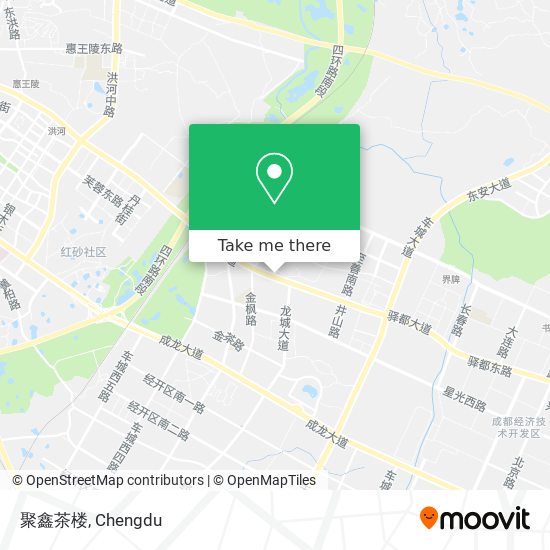 聚鑫茶楼 map
