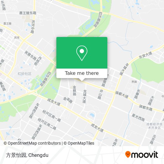 方景怡园 map