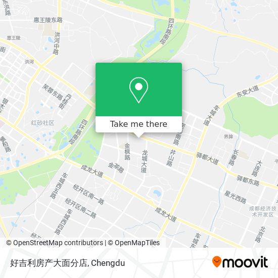 好吉利房产大面分店 map