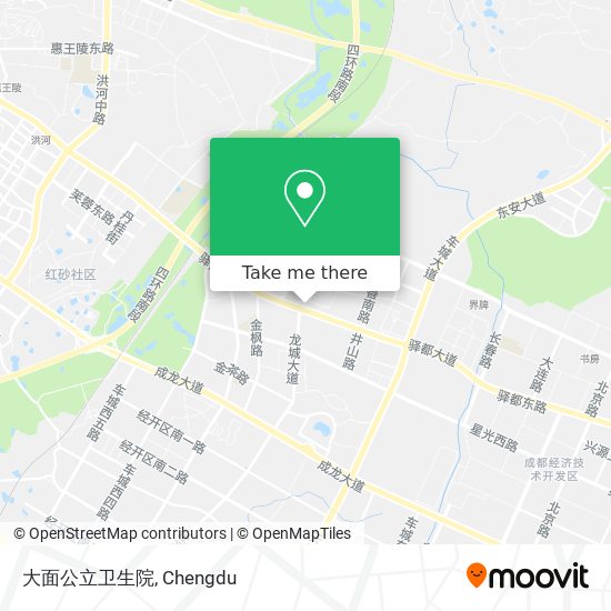 大面公立卫生院 map