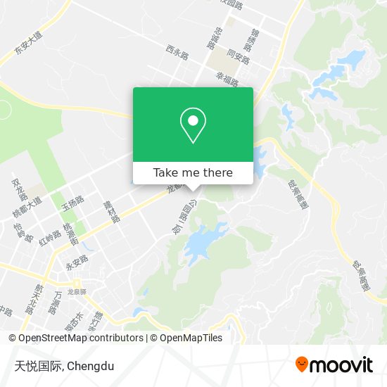 天悦国际 map
