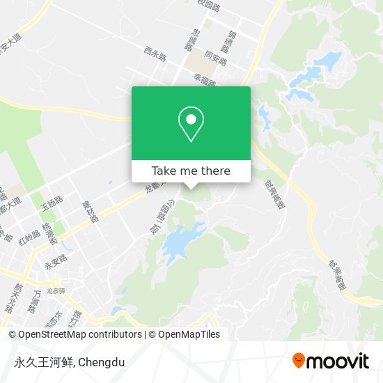 永久王河鲜 map