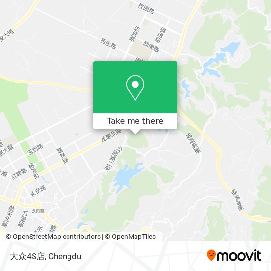 大众4S店 map