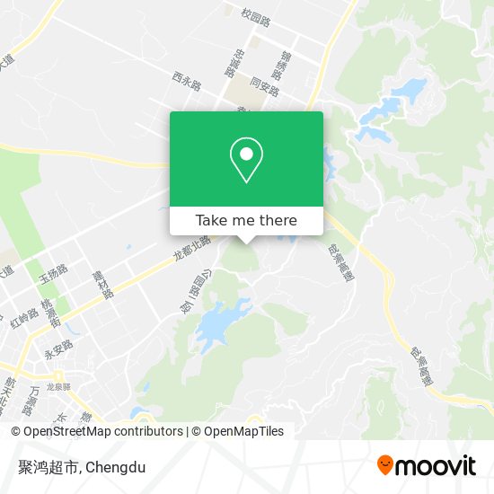 聚鸿超市 map