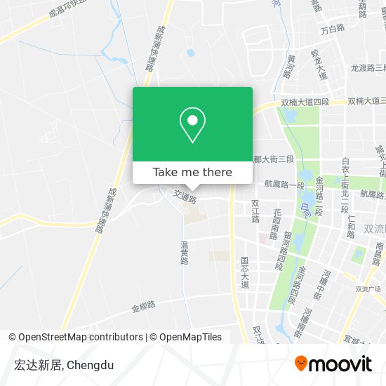 宏达新居 map