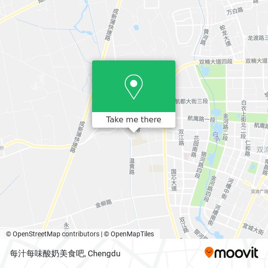 每汁每味酸奶美食吧 map
