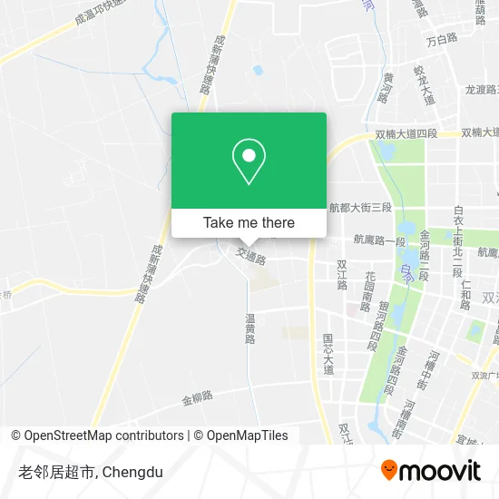 老邻居超市 map
