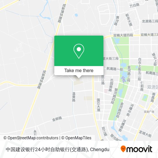 中国建设银行24小时自助银行(交通路) map