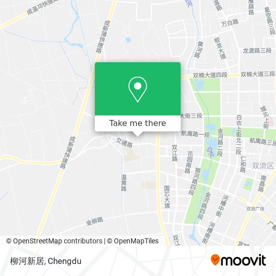 柳河新居 map