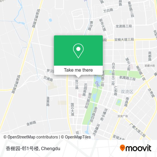 香榭园-邻1号楼 map