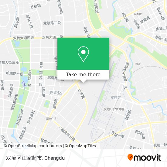 双流区江家超市 map