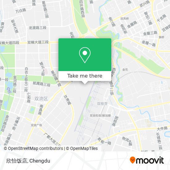 欣怡饭店 map