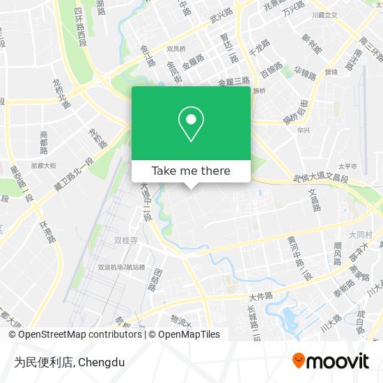 为民便利店 map