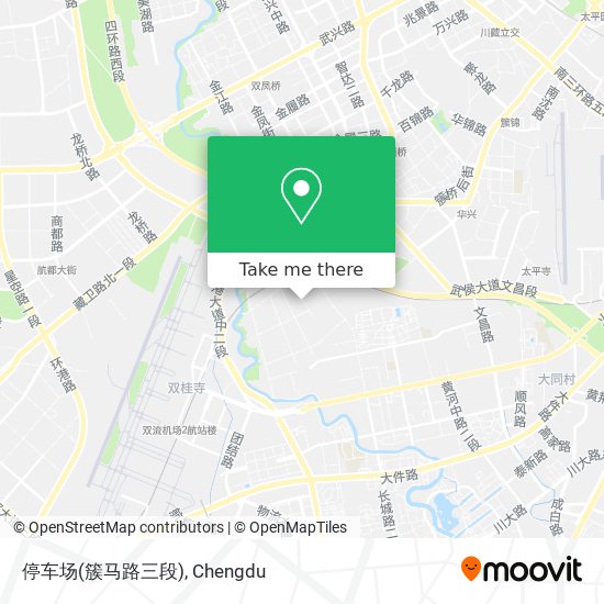 停车场(簇马路三段) map