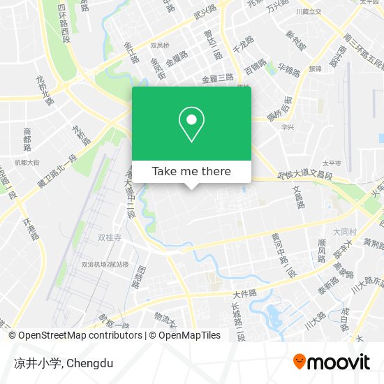 凉井小学 map