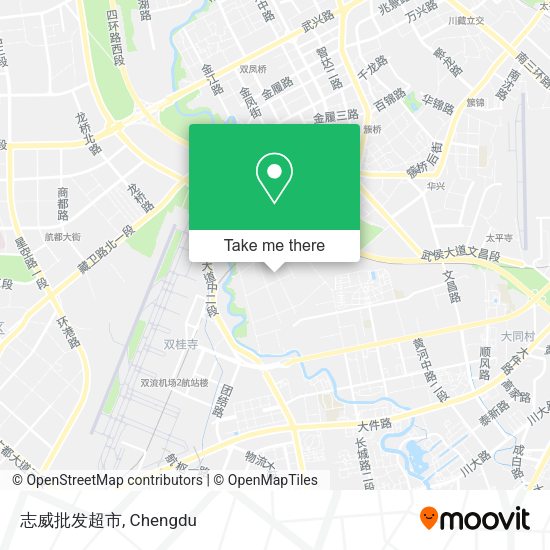 志威批发超市 map