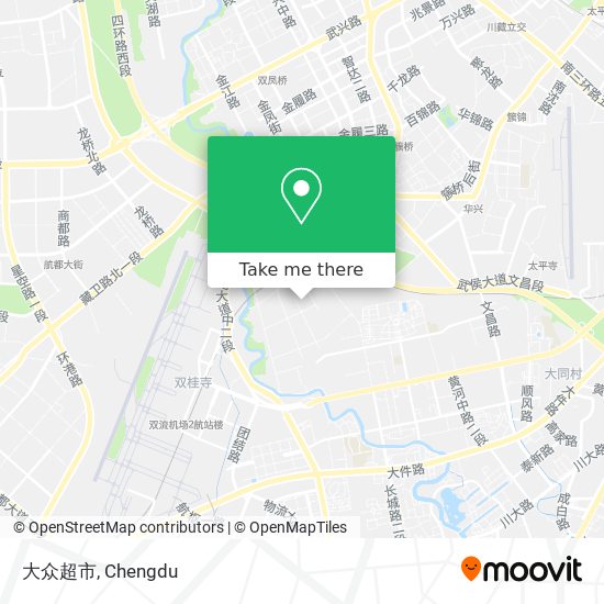 大众超市 map