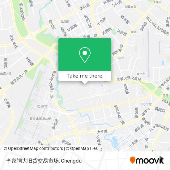 李家祠大旧货交易市场 map