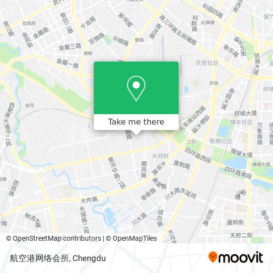 航空港网络会所 map