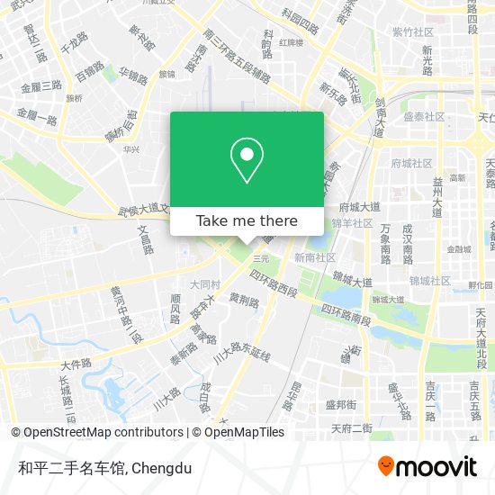 和平二手名车馆 map