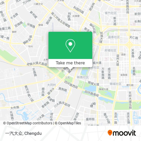 一汽大众 map