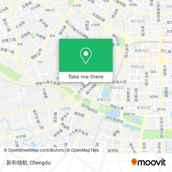 新和领航 map
