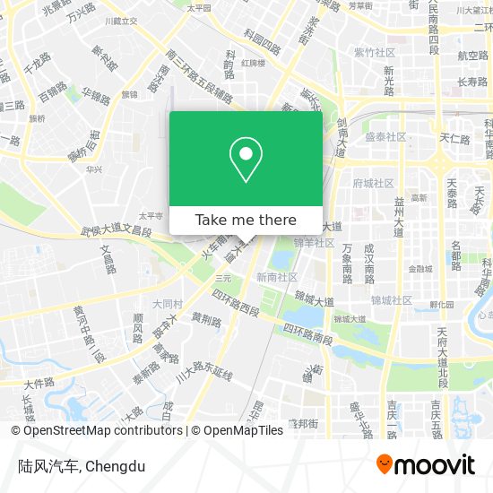 陆风汽车 map