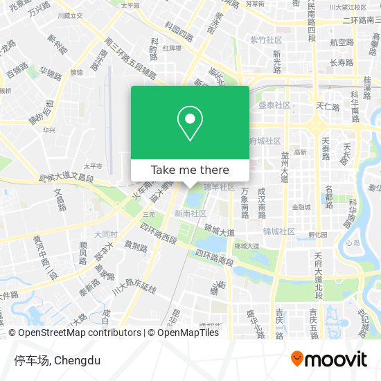 停车场 map