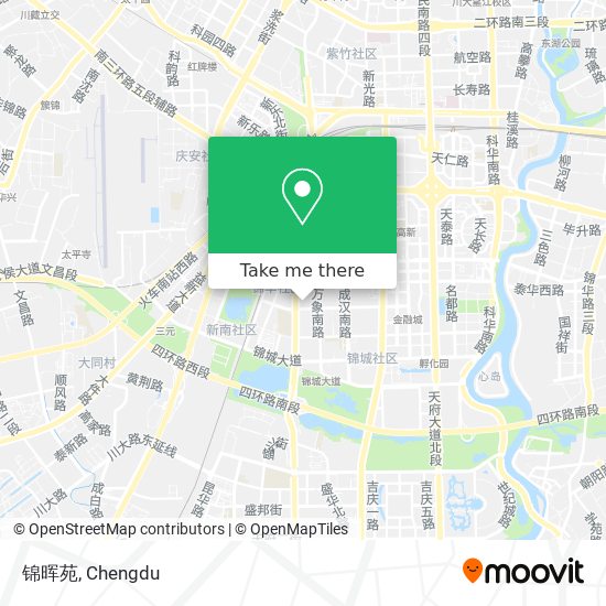 锦晖苑 map