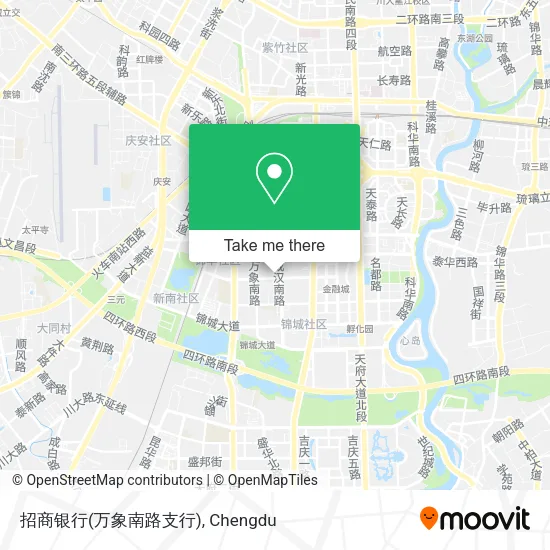 招商银行(万象南路支行) map