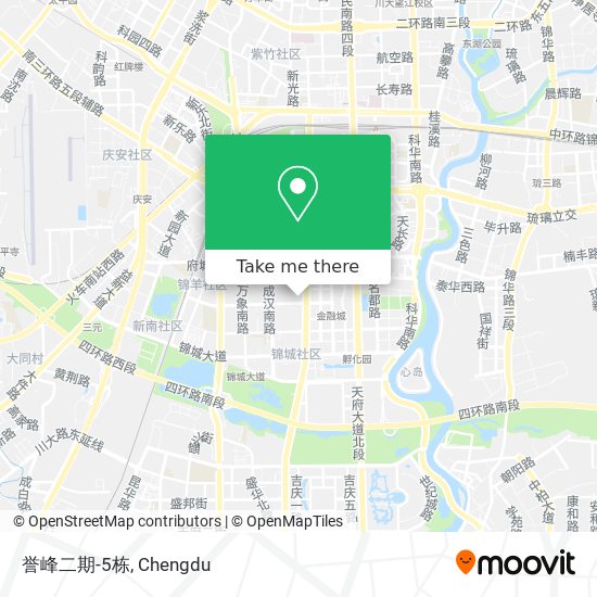 誉峰二期-5栋 map
