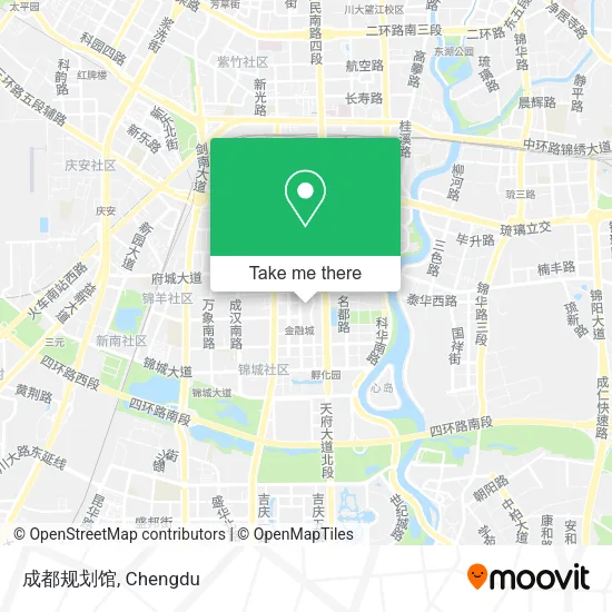 成都规划馆 map