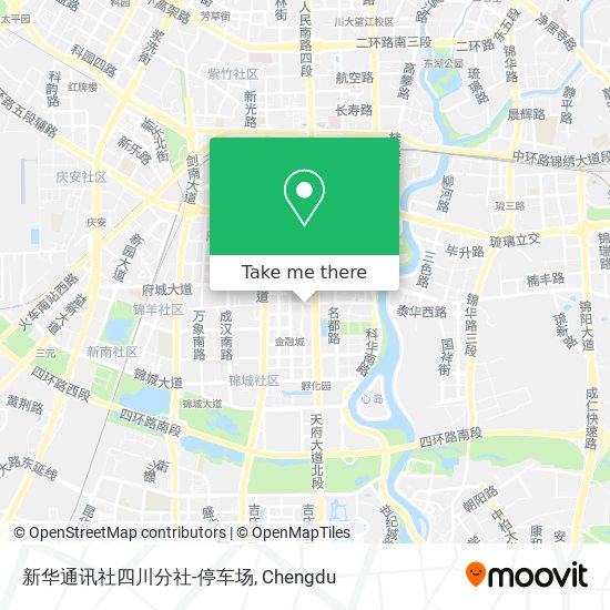 新华通讯社四川分社-停车场 map