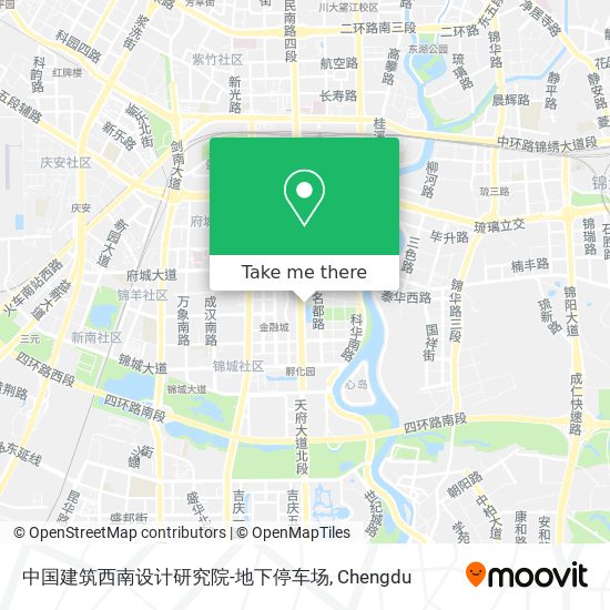 中国建筑西南设计研究院-地下停车场 map