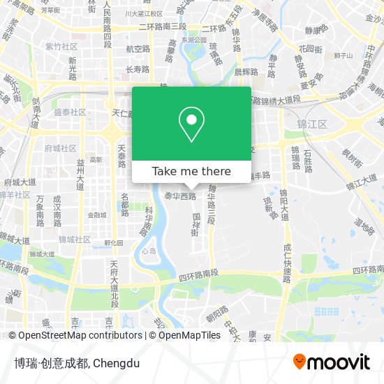 博瑞·创意成都 map