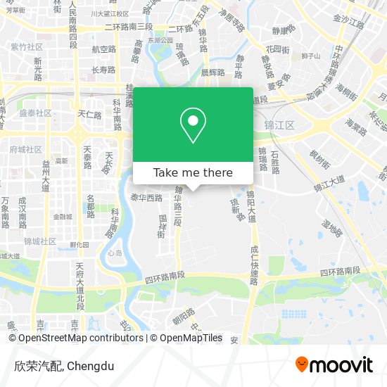 欣荣汽配 map