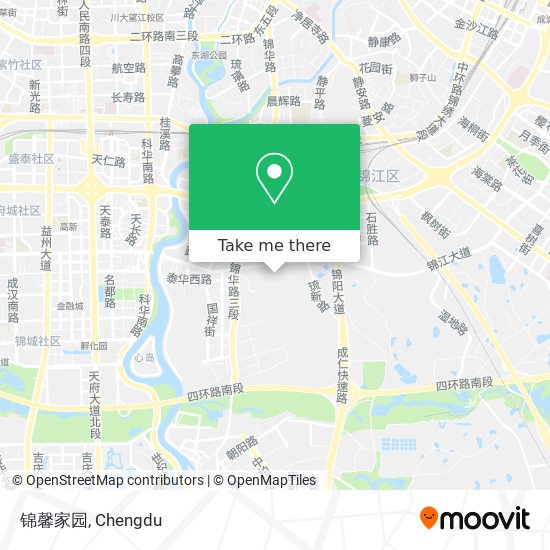锦馨家园 map