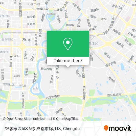 锦馨家园b区6栋 成都市锦江区 map