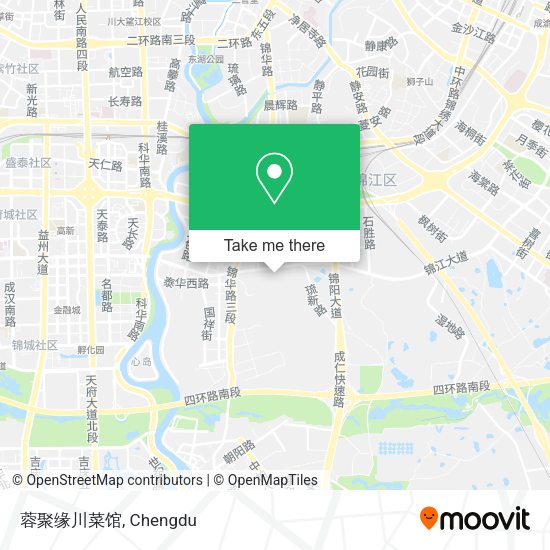 蓉聚缘川菜馆 map