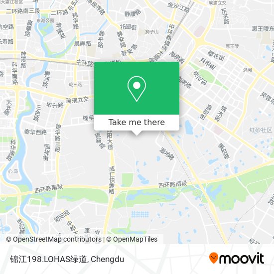 锦江198.LOHAS绿道 map