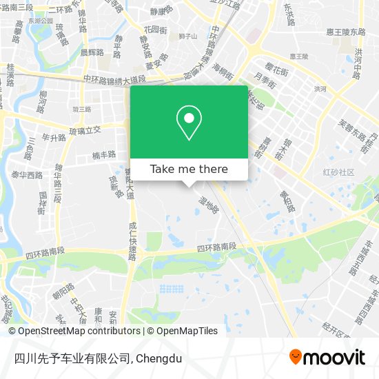 四川先予车业有限公司 map