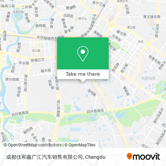 成都佳和鑫广汇汽车销售有限公司 map