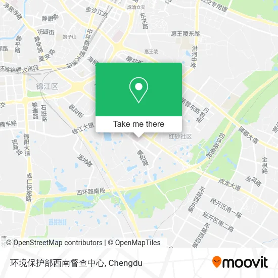 环境保护部西南督查中心 map
