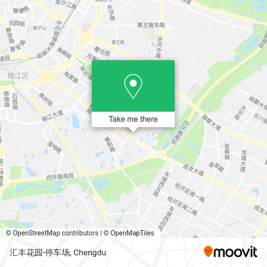 汇丰花园-停车场 map