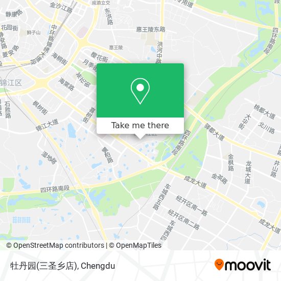 牡丹园(三圣乡店) map