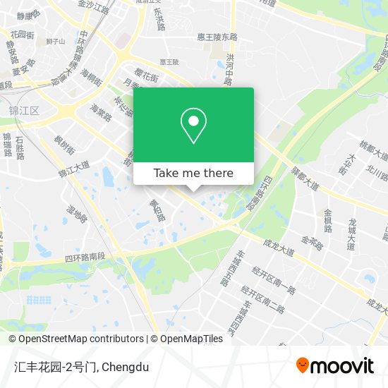 汇丰花园-2号门 map