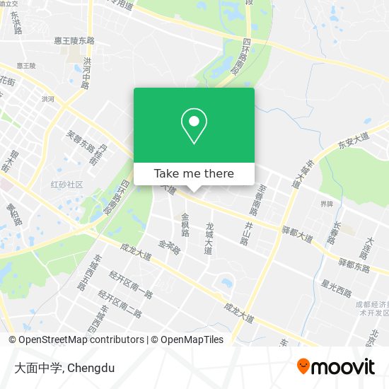 大面中学 map